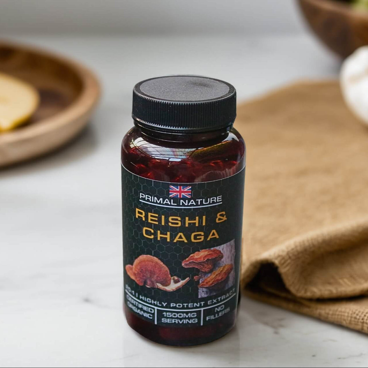 Organic Reishi and Chaga - Primal Nature