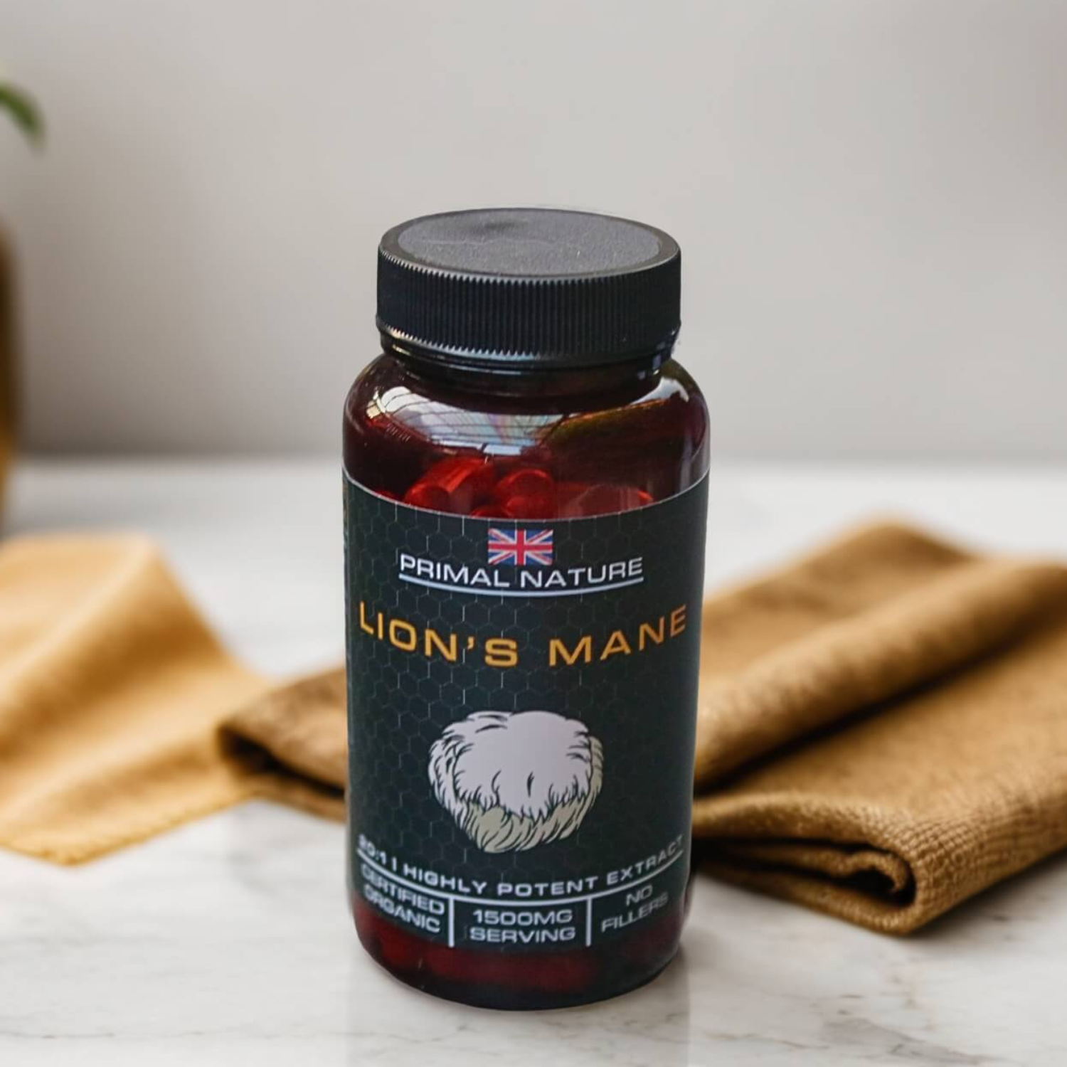 Organic Lion's Mane - Primal Nature