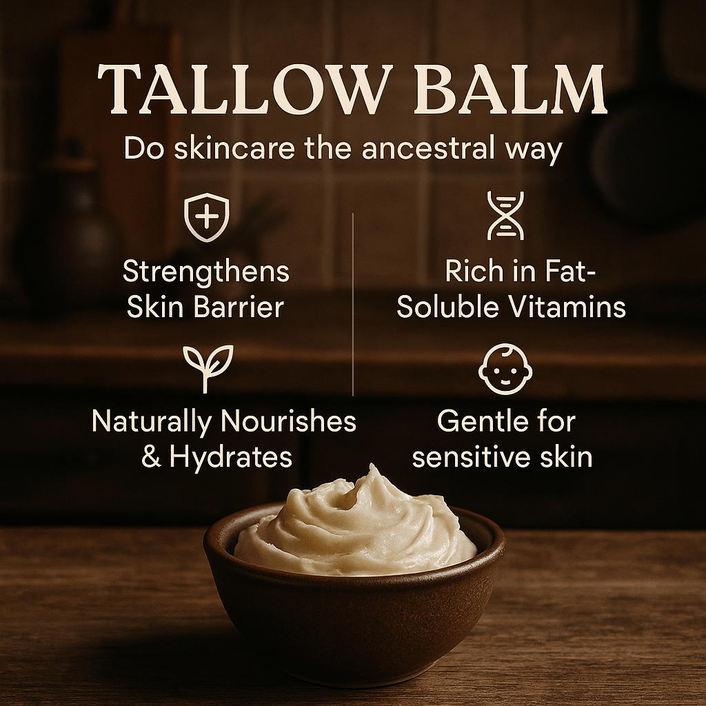 Grass-Fed Tallow Balm | Unscented Primal Nature Default Title