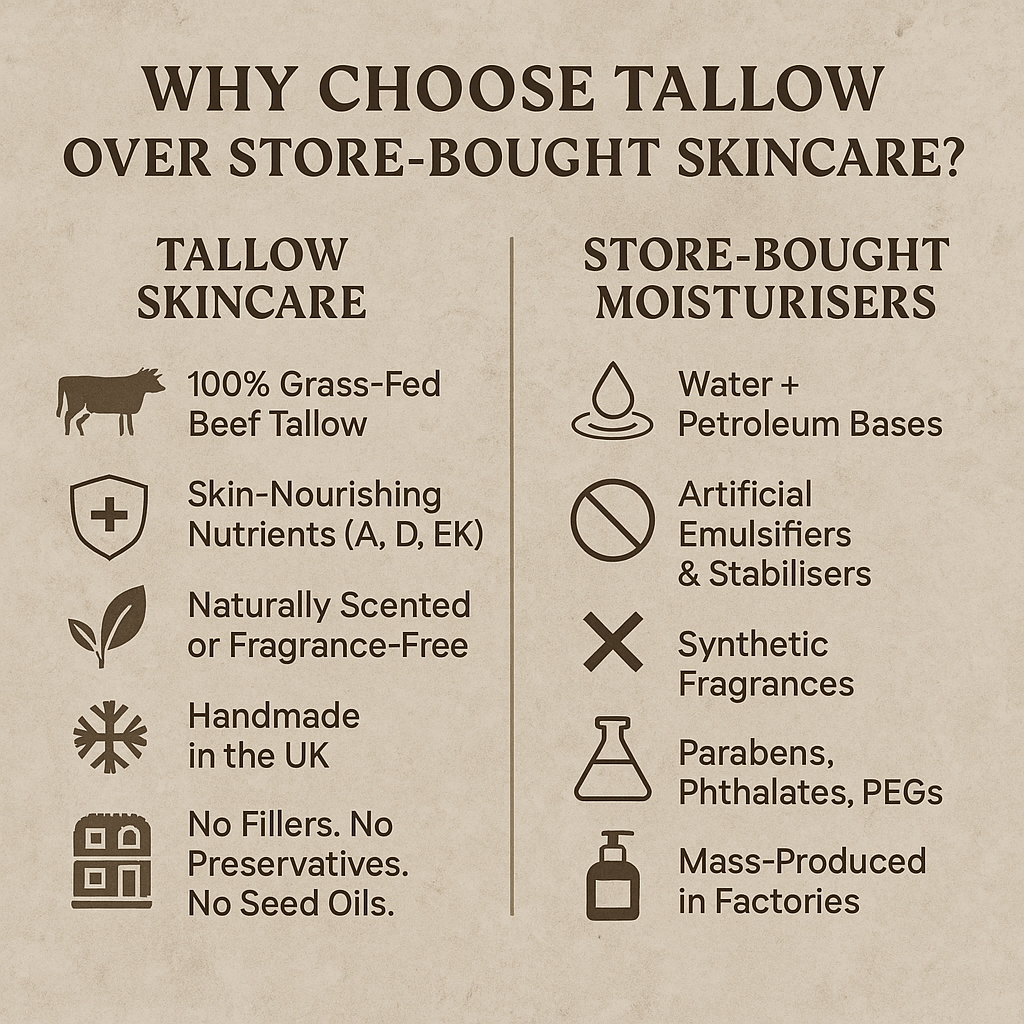 Grass Fed Tallow Balm - Whipped | Pure & Unscented | 300ml - Primal Nature