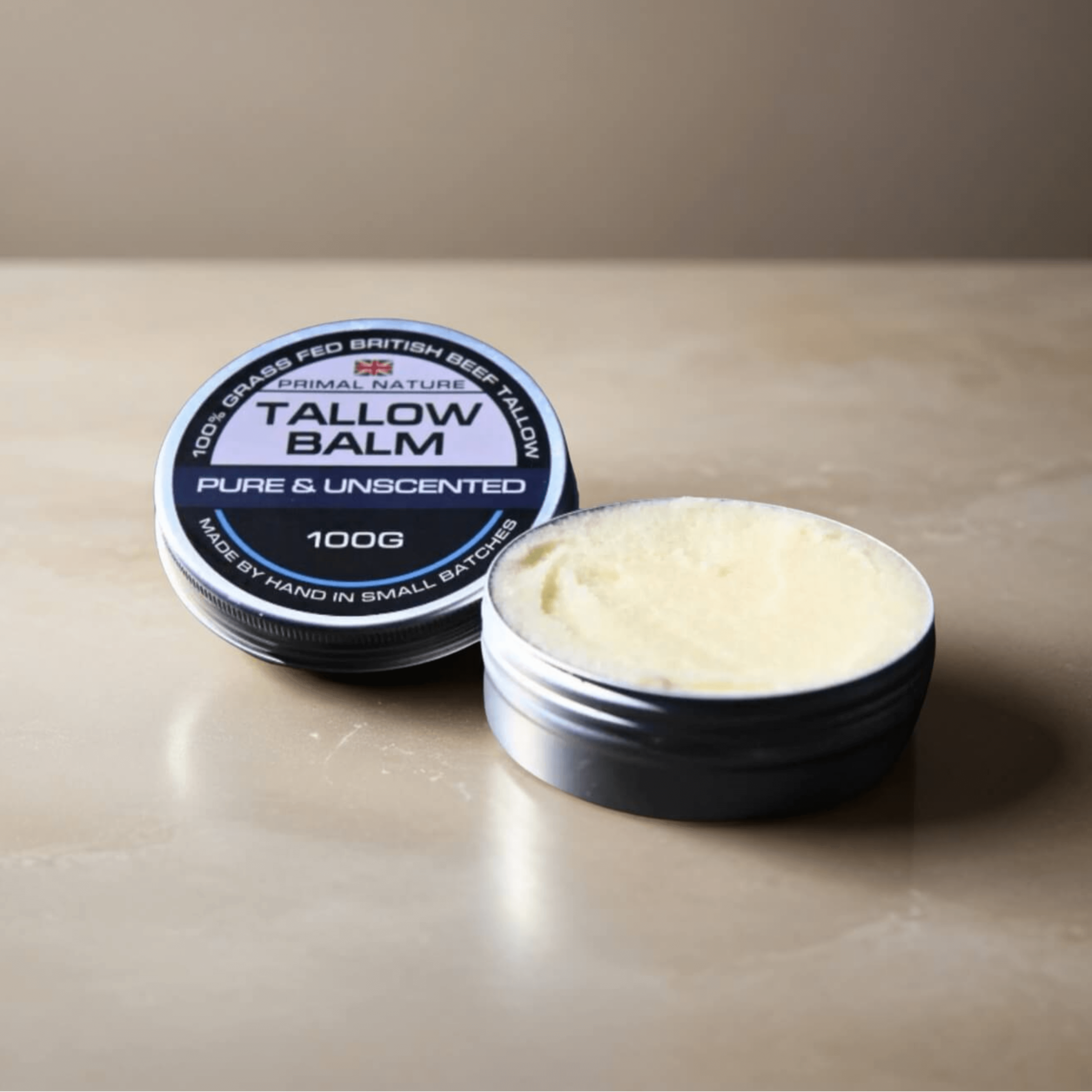 Grass-Fed Tallow Balm | Unscented Primal Nature Default Title