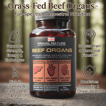 Grass-Fed Beef Organs