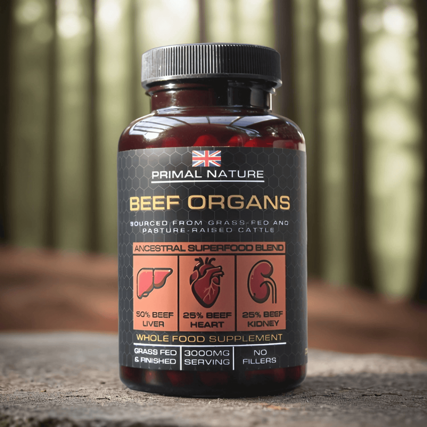 Grass-Fed Beef Organs