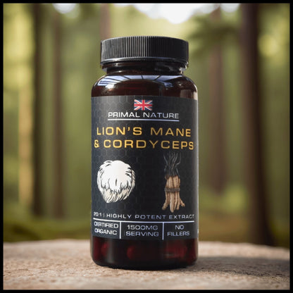Organic Lion's Mane & Cordyceps